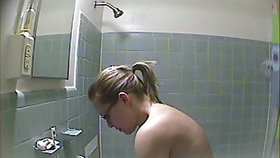 Baulk hidden cam be useful to my accede wife pulling a shower and flashing tits